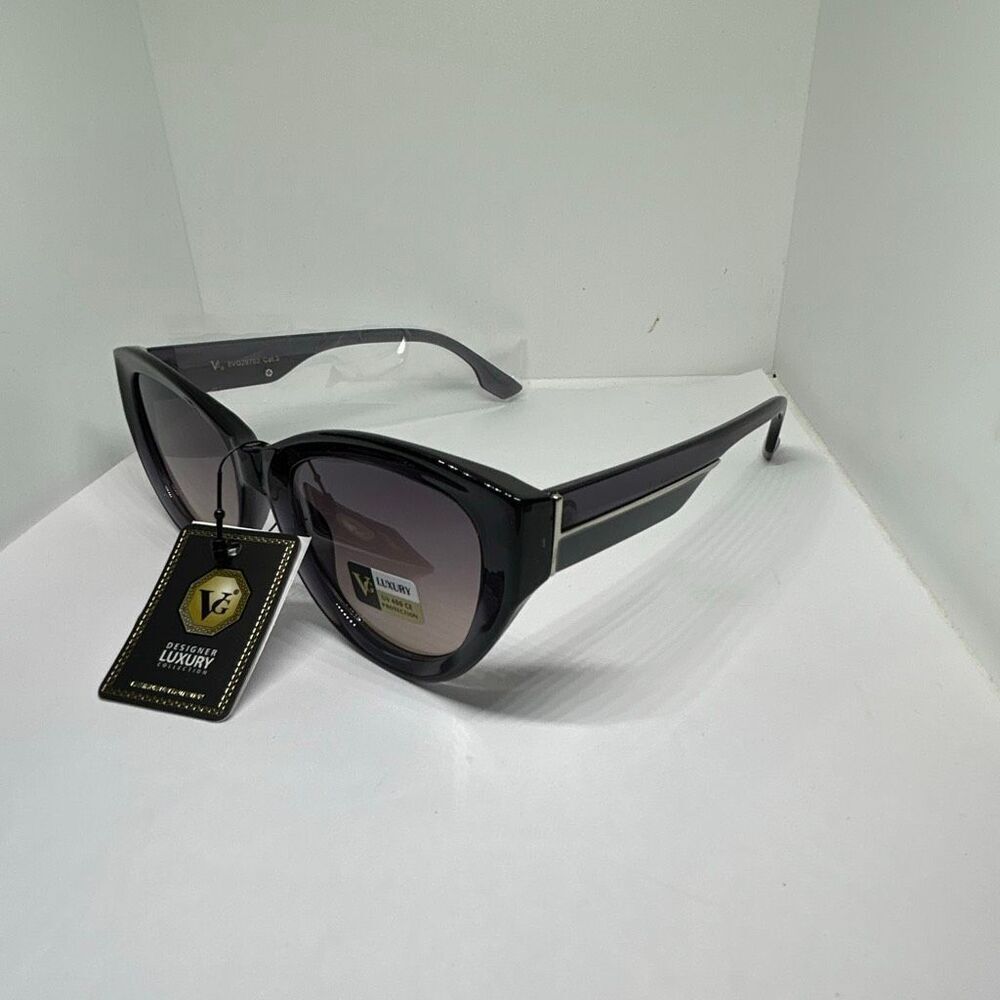 VG Designer Luxury Collection Cat Eye Sunglasses UV400 Gradient Lenses New Purpl